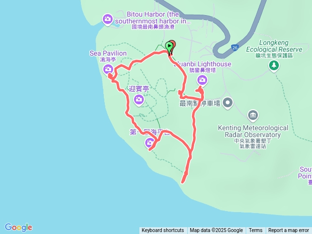 鵝鑾鼻燈塔步道