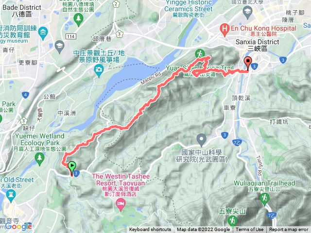 三峽 鳶山全稜（妙法寺-中園國小）