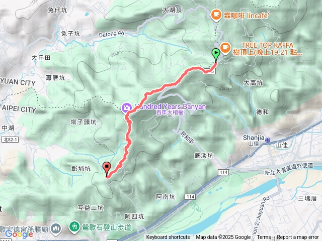 2025微笑山線大縱走尋寶集章任務微笑山線：【大棟山系】百年大榕樹段202511161257