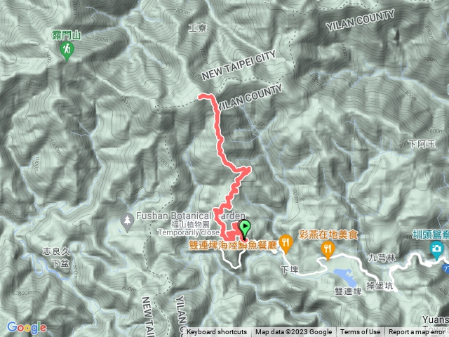 宜蘭阿玉山林道阿玉山