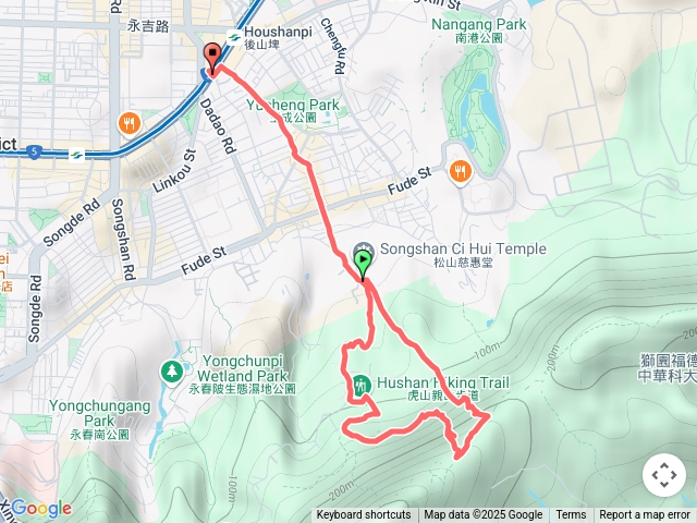 虎山溪步道>黃蟬園