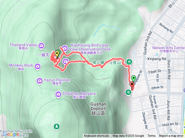 柴山柴山大峽谷縱谷龍谷亂走預覽圖