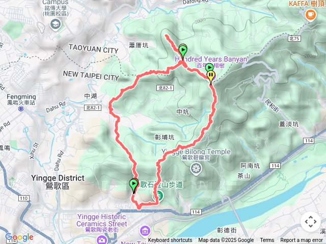 鶯歌石、大榕樹、福源山