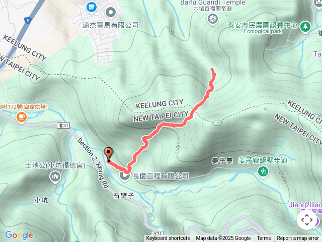 汐止石壁子保甲路越嶺六堵乾坑口水頭百年土地公廟