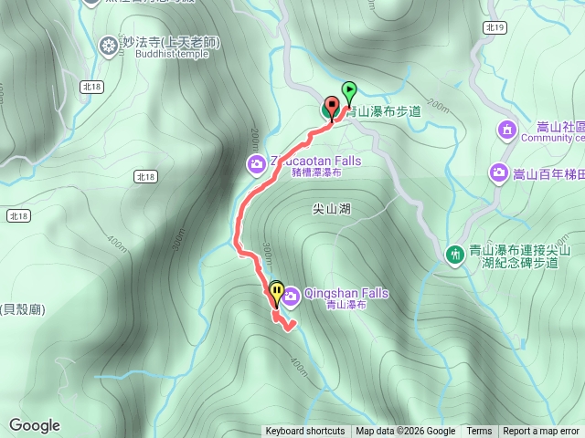 青山瀑布步道