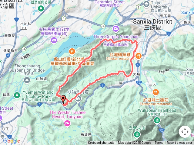 2024-12-15 大溪龍山寺~鳶山連峰~大台北天際線O繞