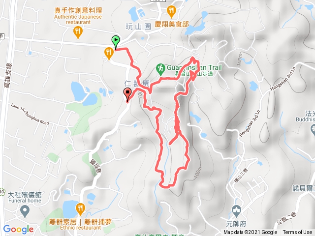 20210102高雄大社觀音山