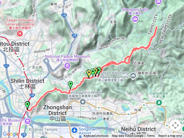劍潭-大崙頭-梅花