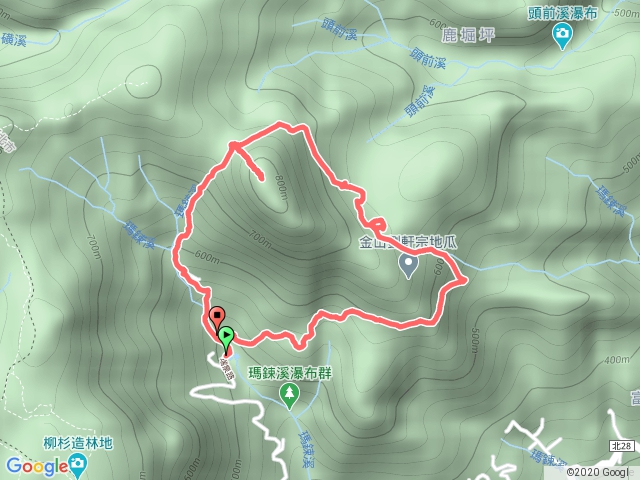 2020-07-25 林市古道-富士坪古道-瑞泉古道O型