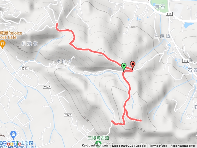 月桃窩連走三段崎步道（石頭坑~文山步道東線）