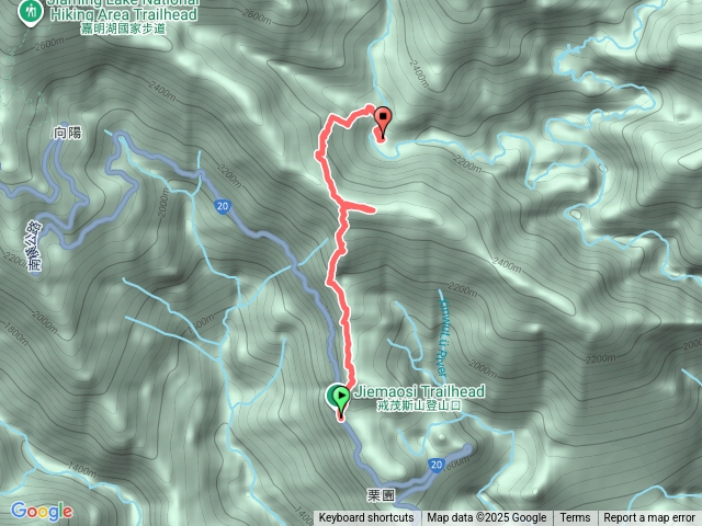戒茂斯登山口-新武呂溪營地