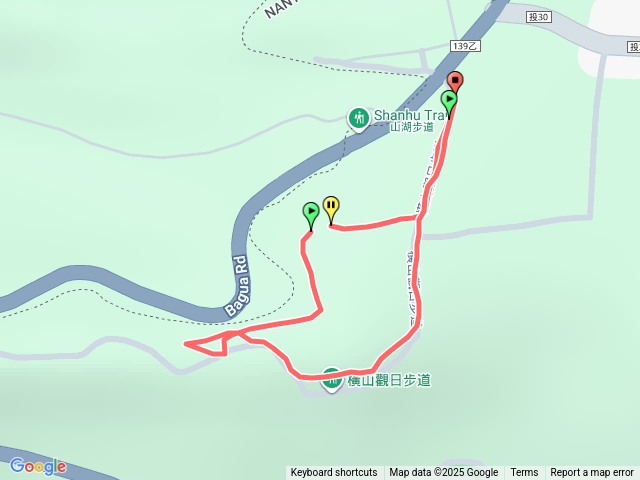 橫山步道（尖山湖山）