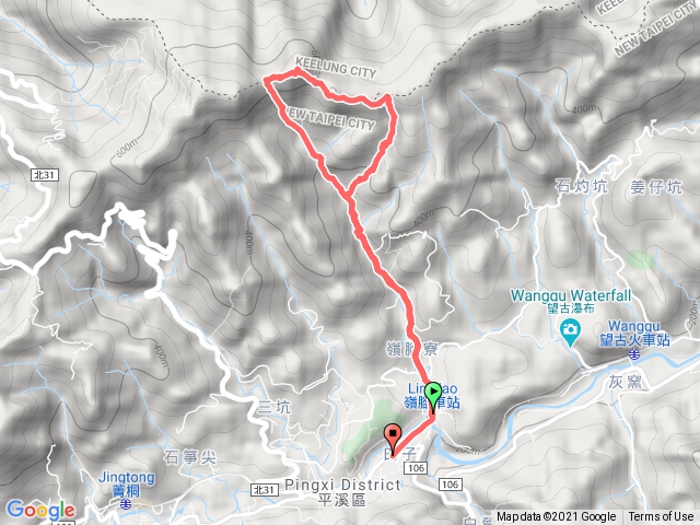 尫子上天古道紅銹石古道P行