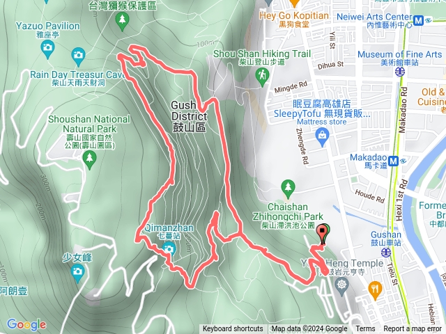 壽山新登山口到南好漢坡