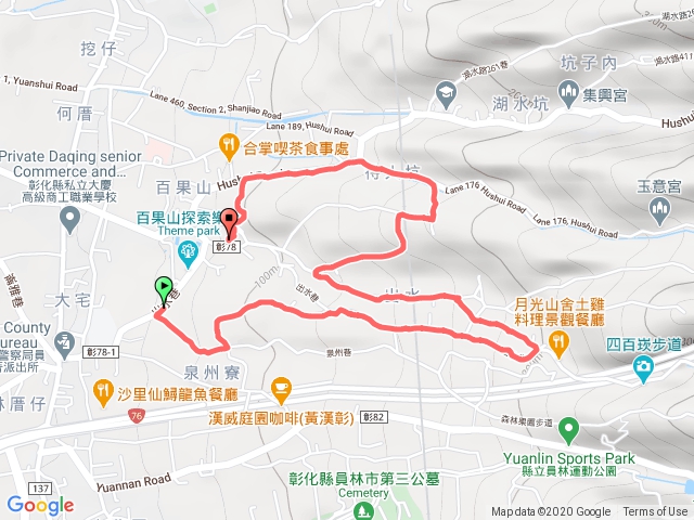 cho小孩百果山健行-5k