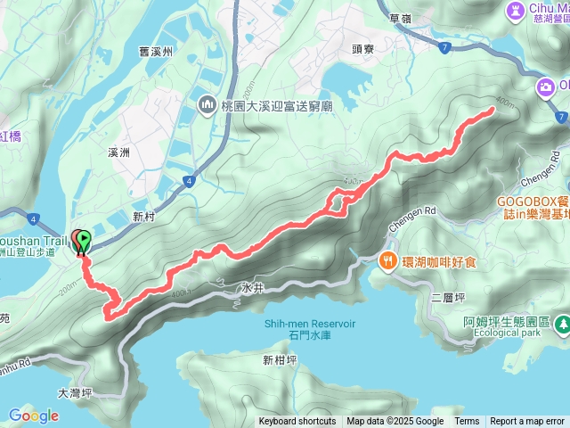 肉腳阿sam溪洲山頭寮小縱走