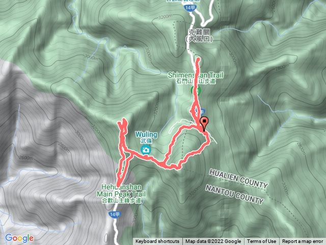 20220709合歡主峰-東峰-尖山-石門山