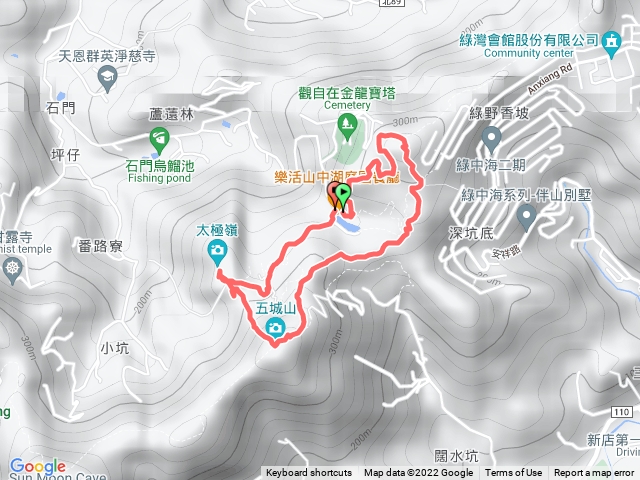 iRENE 文筆山、將軍嶺、五城山、太極嶺、山中湖 O型