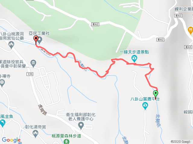 彰化一線天步道