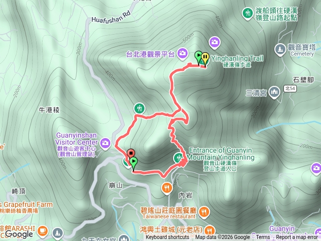 硬漢嶺步道預覽圖