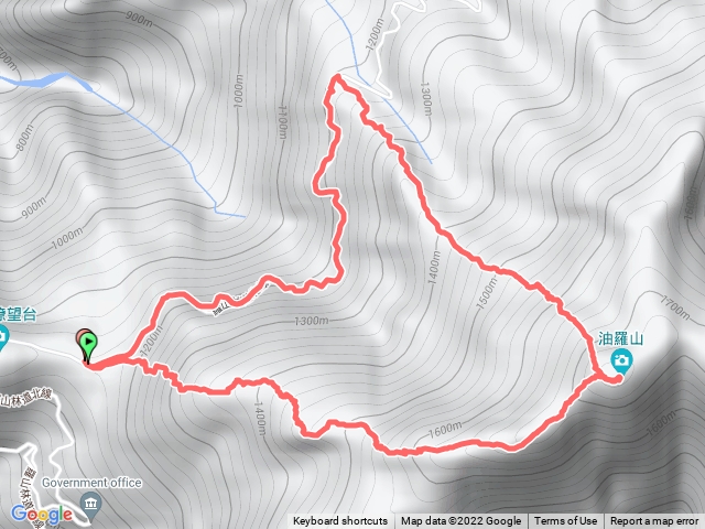 油羅山步道（一進二出）