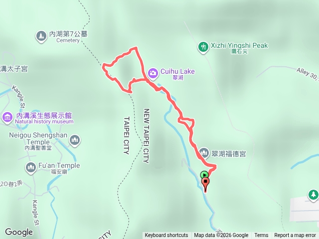翠湖內溝山