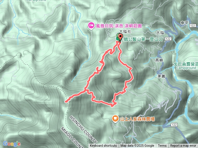 鵝公髻山預覽圖