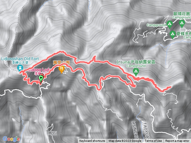 李棟山+馬望僧侶山O型