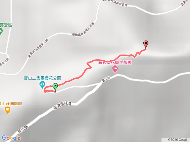 二集團櫻花公園至藤枝山單程