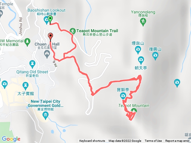 無耳茶壺山登山步道