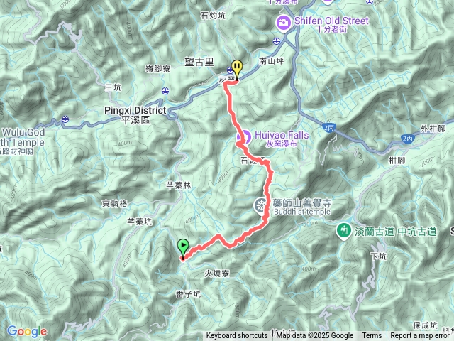 健康go_石古井石硿子步道，瀑布灰窯瀑布出圳口站