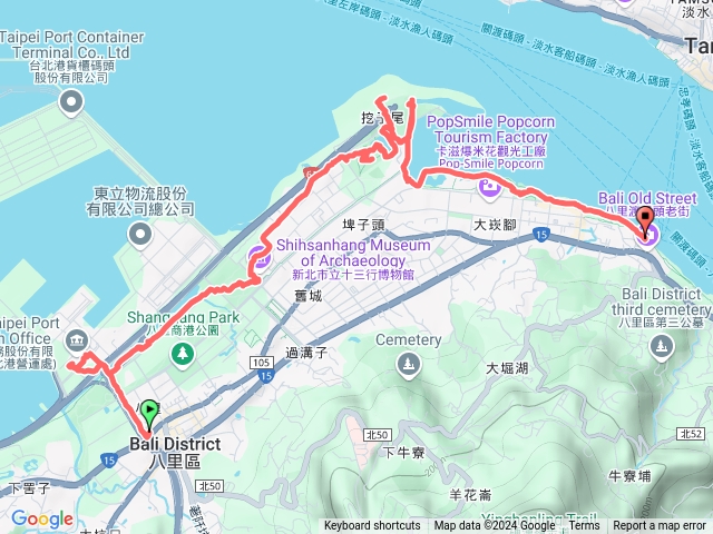 20241006 八里左岸步道 台北港至渡船頭段