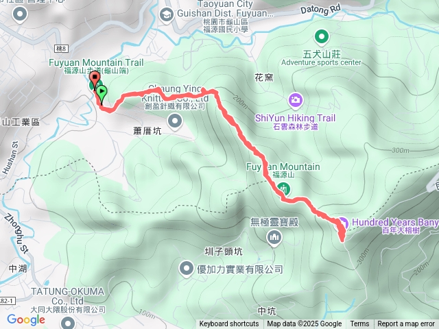 桃園龜山福源山步道