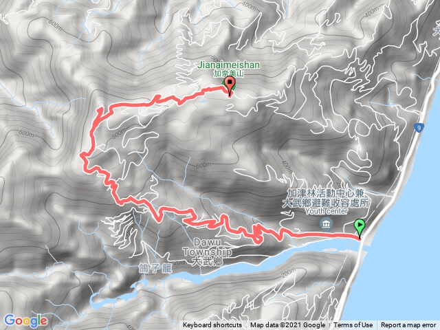 小百岳集起來加奈美山步道20211231