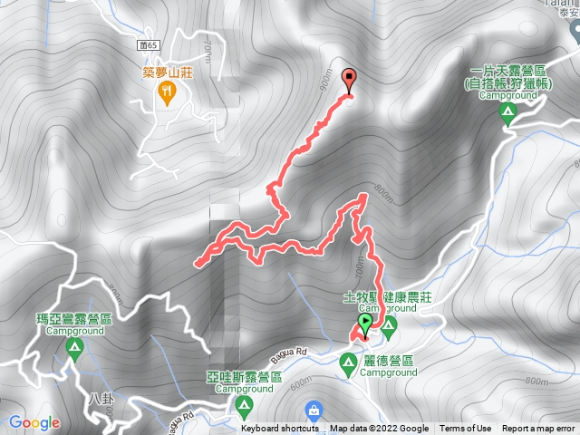 🔺苗栗/獅潭/八卦力山，H1001m (聯勤401廠二等內補082）