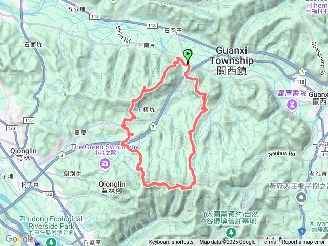 坪林天主堂_樟樹窩山_下橫坑山_南和山_流民窩山_中坑山_牛欄窩山_芎蕉窩山_坑尾山_陳屋山_南坪林山_旱坑頂山O繞20250214