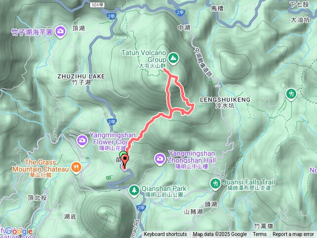 七星山主東峰苗圃線