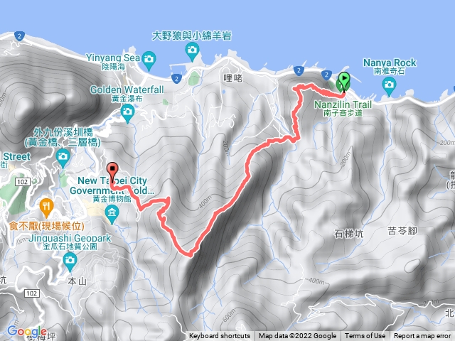 南子吝+劍龍陵+鋸齒陵+茶壺山步道