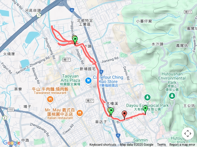 南崁溪。經國慢跑