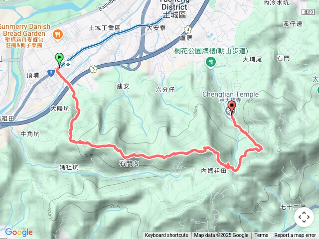 大暖尖山火焰山步道