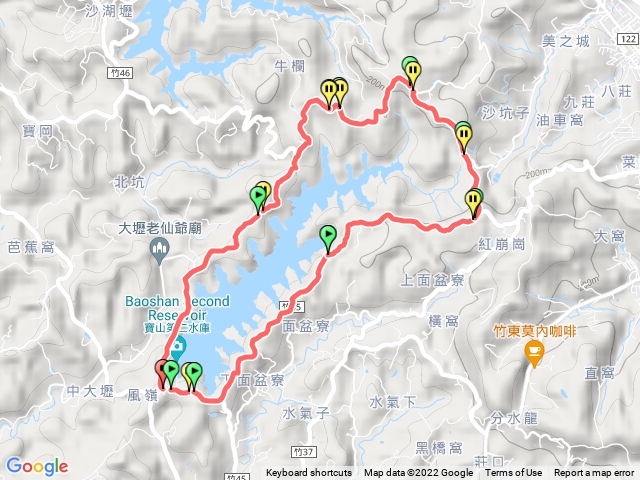 20220116 寶二水庫環湖步道