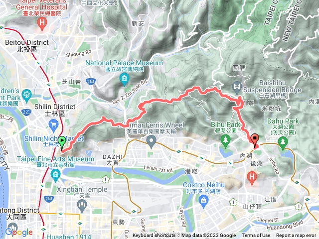 小年夜台北大縱走-第一站