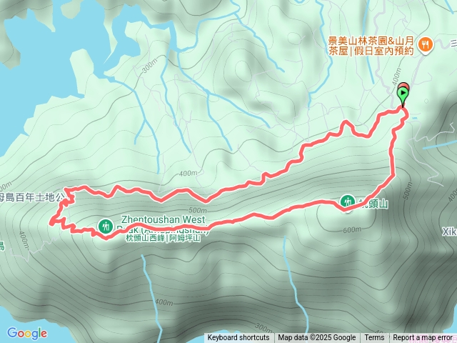 桃園復興枕頭山古砲臺歷史古道環走預覽圖
