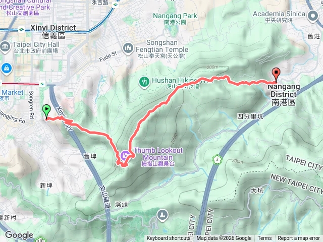 象山南港山縱走2026August預覽圖