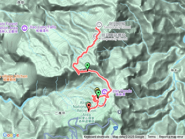 20251012_阿里山_眠月線_神木步道-里程23.8公里總爬升約700公尺_預計花費時間11H