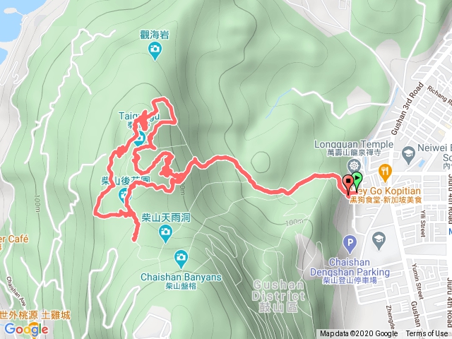 北壽山秘境健行探路