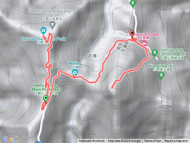 合歡主東峰練腳力
