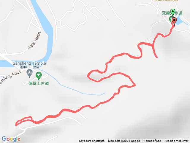 飛龍池登山步道