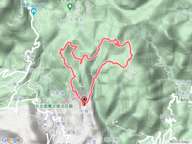 2019-01-05 陽明山十六草原O型連走 