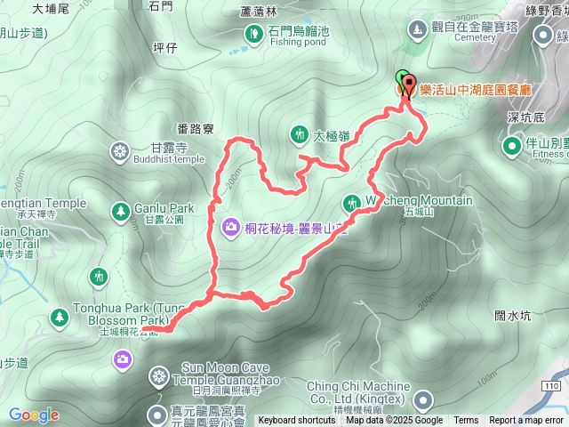 山中湖→天上山O型往返預覽圖